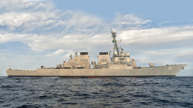 Вирус не помешает производству эсминцев Arleigh Burke для ВМС США.