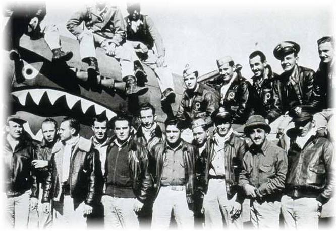 Американские лётчики из эскадрильи Flying Tigers воевали в Китае за деньги.