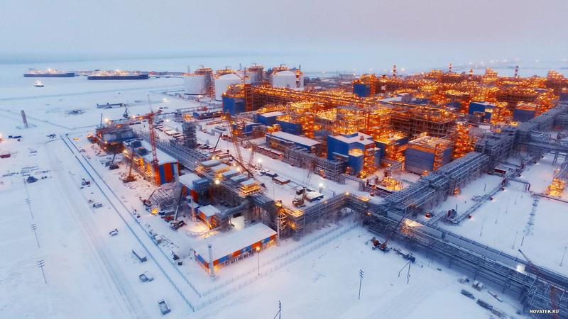 В России ожидается запуск четвёртой очереди завода «Ямал СПГ».
