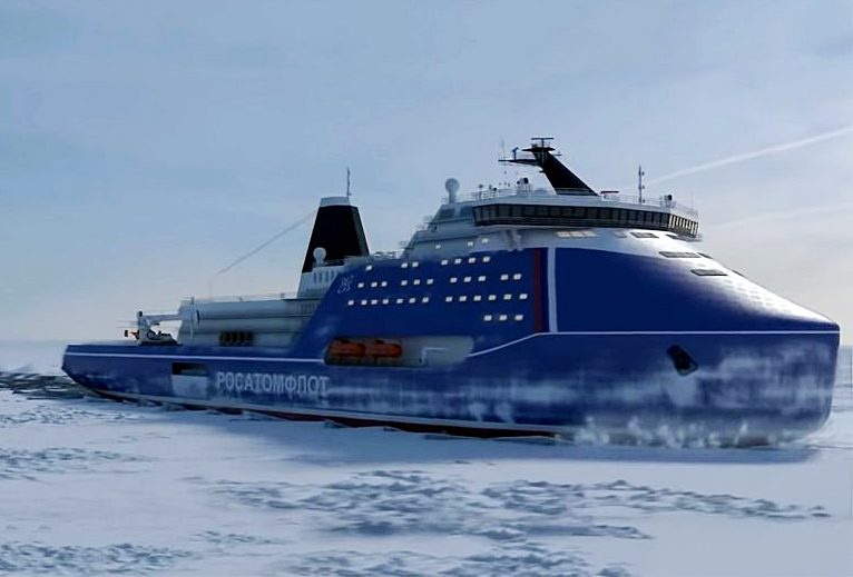 «Лидер» - ледокол четвёртого поколения, которому не страшны четырёхметровые льды на всём протяжении Северного морского пути.