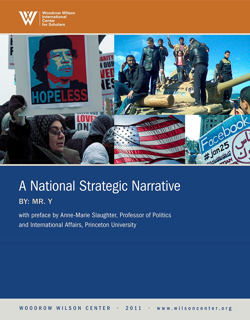 «Национальный стратегический нарратив», опубликованный в 2011 г. за подписью «Мистер Y».
