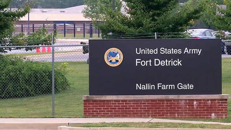 Военная биологическая лаборатория Форт-Детрик, штат Мэрилэнд.