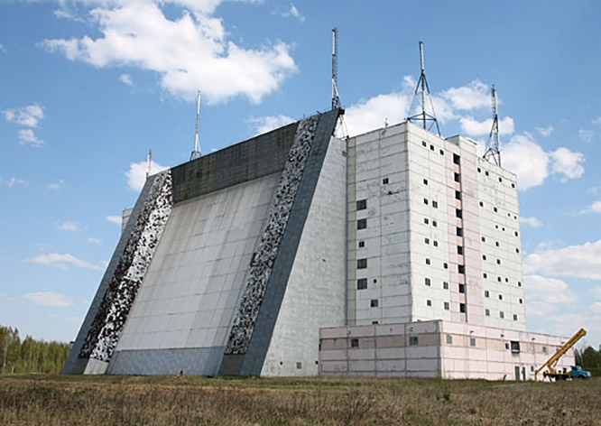 Радиолокационная станциия (РЛС) «Волга» в Брестской области.