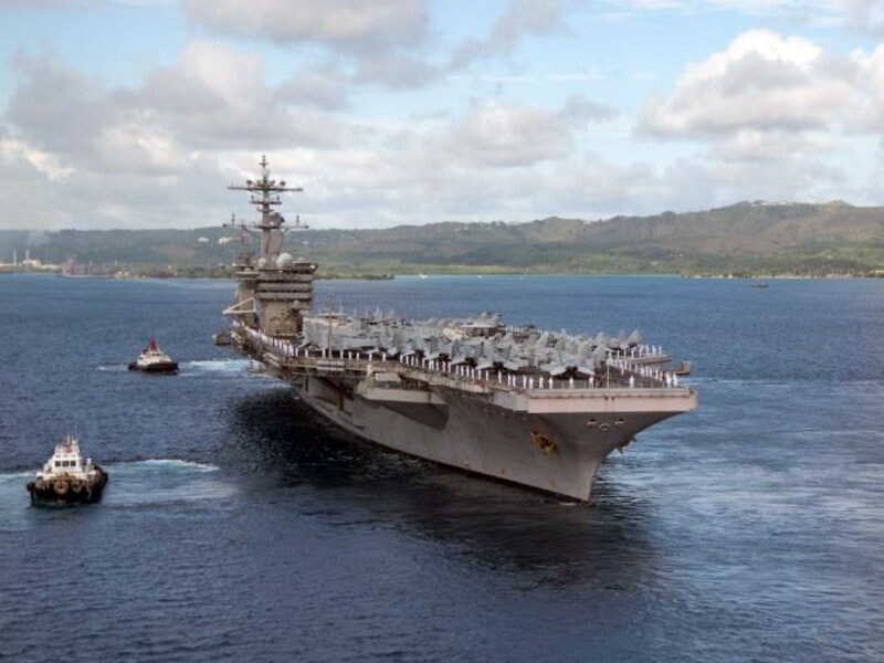 USS Theodore Roosevelt вернулся в море и готов к военным операциям в Тихоокеанском регионе.