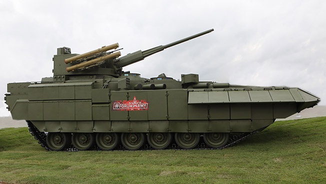 Минобороны согласовало вооружение новейшей тяжёлой боевой машины пехоты Т-15.