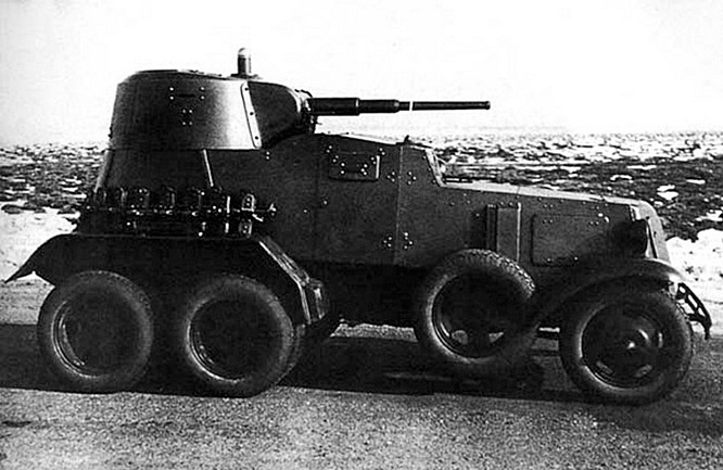 Вместе с Т-26 турки закупили ещё и 60 средних бронеавтомобилей БА-6.