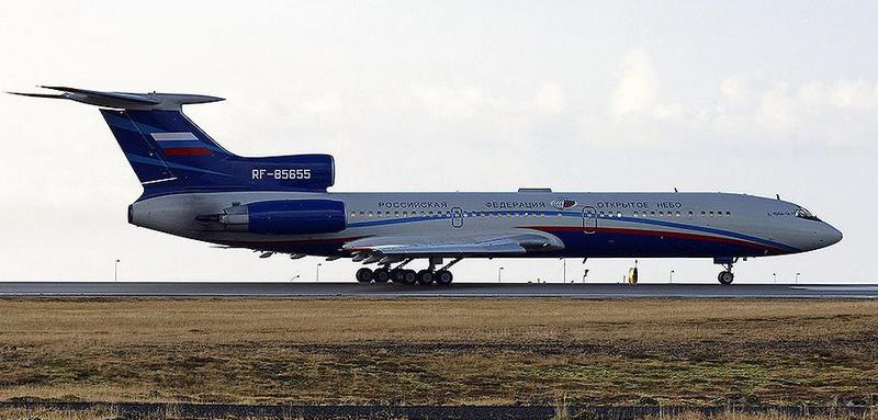 Ту-154М-ЛК1 - предшественник Ту-214ОН.