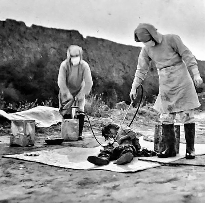 В годы Второй мировой войны население Китая пострадало от биологического оружия, которое разрабатывали японцы из «Отряда 731».