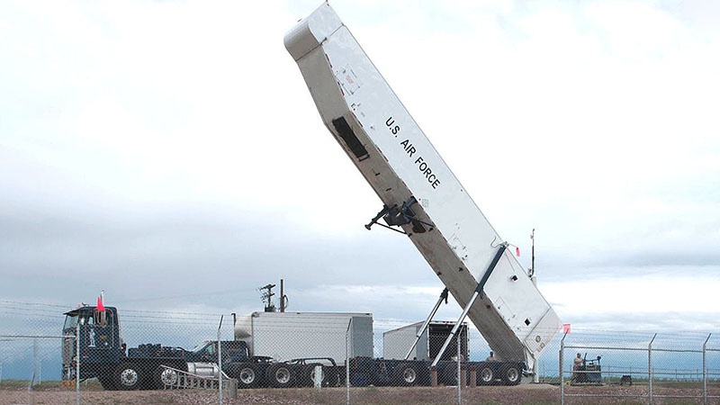 Ракеты LGM-30G Minuteman-III являются основным видом вооружения сухопутных ракетных баз.