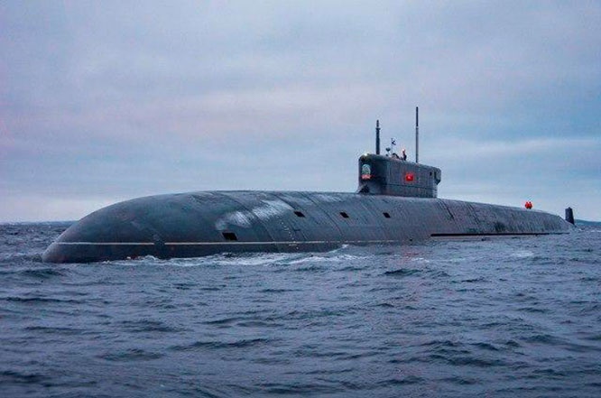Ракетный подводный крейсер стратегического назначения «Князь Владимир».