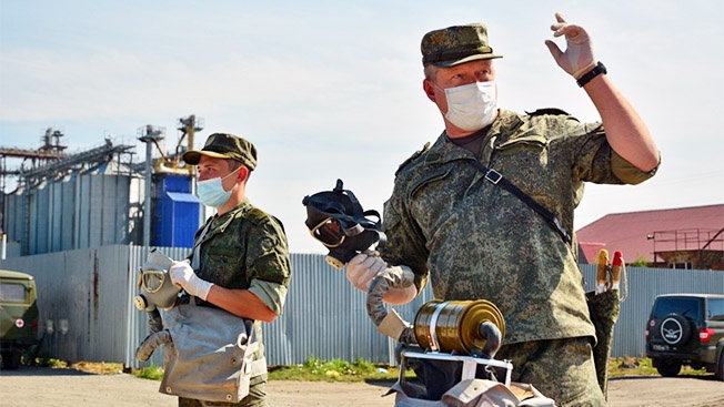 Специалисты Минобороны приступили к ликвидации химического загрязнения в Иркутской области.