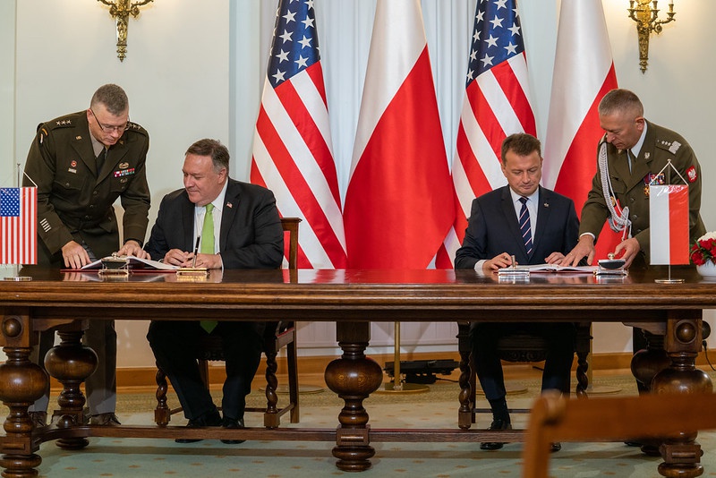 15 августа 2020 г. Польша и США подписали военное соглашение.