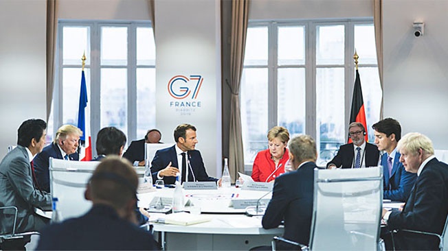«G7» пишем, один на ум пошло
