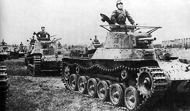 Японский средний танк «Чи-Ха».