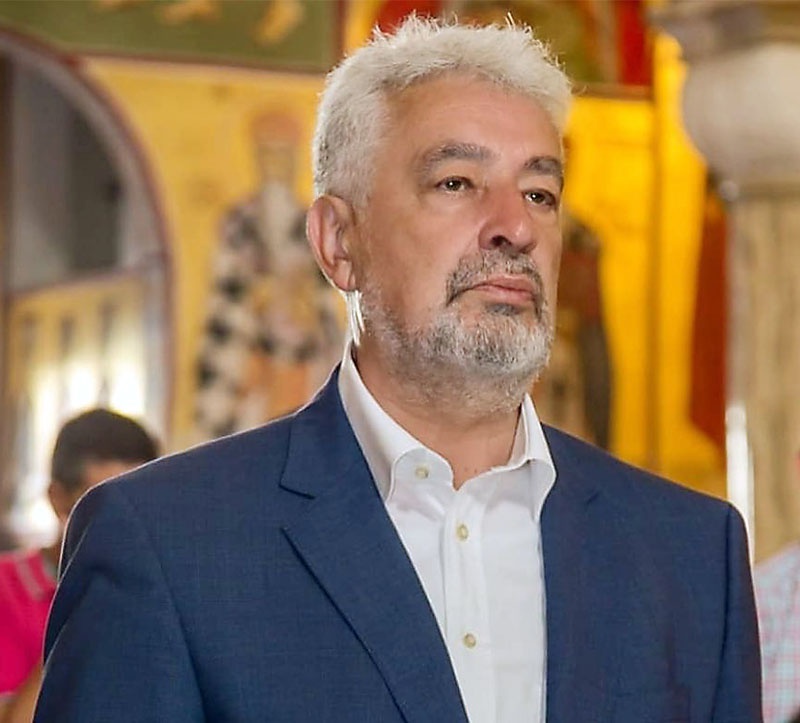 Лидер списка коалиции «За будущее Черногории» Здравко Кривокапич.