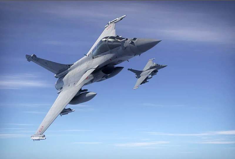 На фоне действий Турции правительство Греции обсуждает планы покупки 18 истребителей Rafale у Франции.