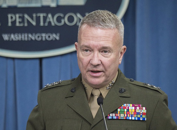 Командующий CENTCOM генерал Фрэнк Маккензи заявил, что решение о выводе войск из Ирака принято «благодаря уверенности в возросшей способности сил безопасности Ирака успешно противостоять ИГ*.