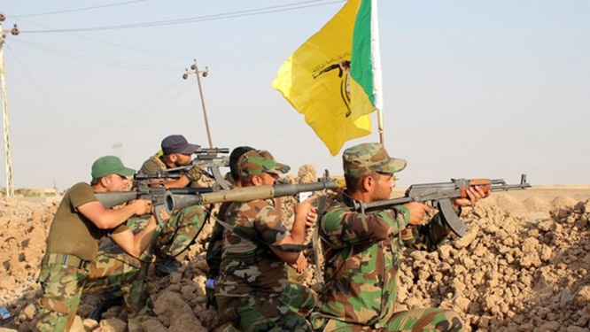 Бойцы проиранской группировки «Кятаиб Хезболла».