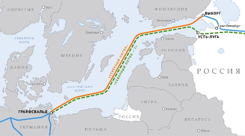 Меркель последовательно отстаивала проект газопровода «Северный поток-2», называя его не политическим, а «чисто экономическим».