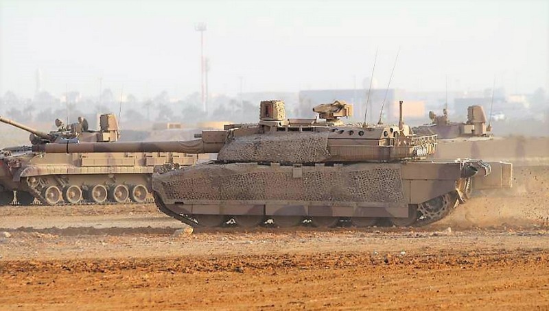 Танк Leclerc армии ОАЭ.