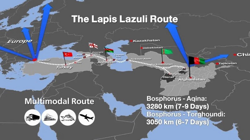 Баку официально участвует в американских военно-политических региональных программах, вроде «Лазуритового коридора» по поставкам западных товаров в Афганистан.