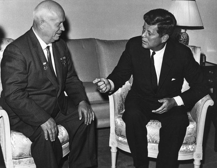 Венская встреча Никиты Хрущёва и Джона Кеннеди.