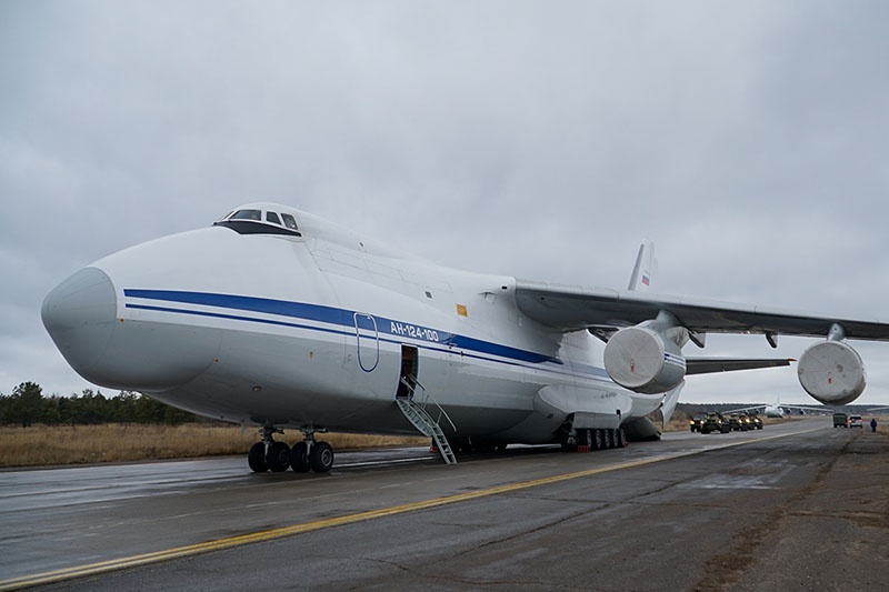 В составе ВТА насчитывается 26 самолётов Ан-124.