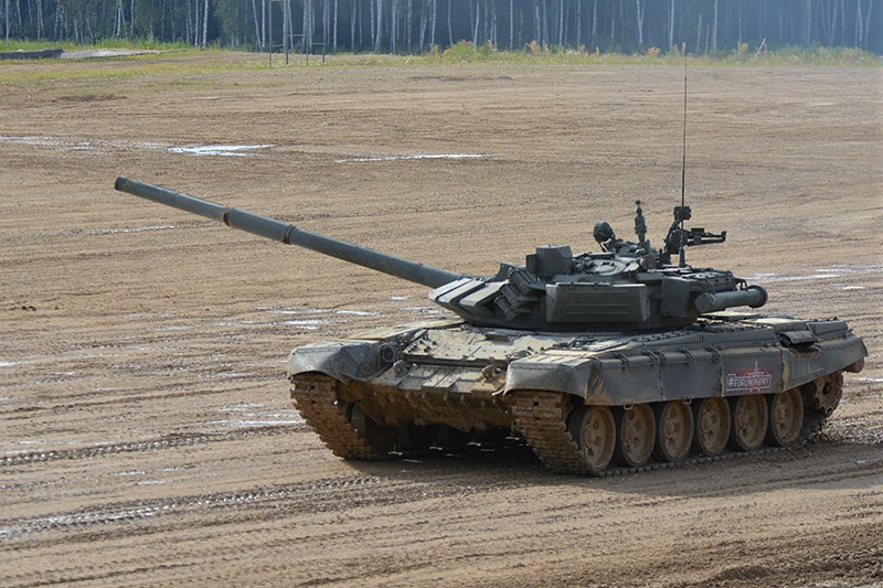 Первые образцы Т-72Б3 появились на публике в 2011 году.