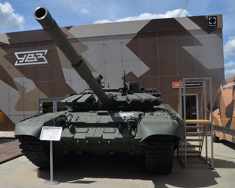 Т-72Б3М выставлялись на площадках форума «Армия».