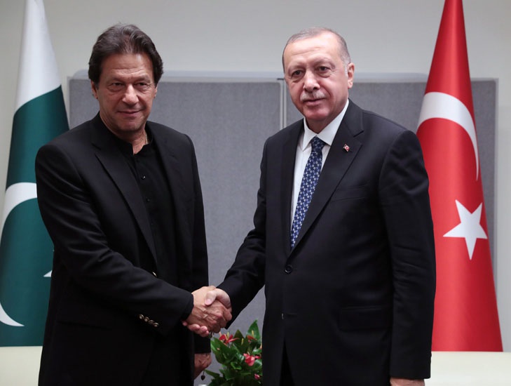 В конце сентября 2019 года Эрдоган и премьер-министр Пакистана Имран Хан договорились создать англоязычный телеканал для борьбы с исламофобией на Западе.