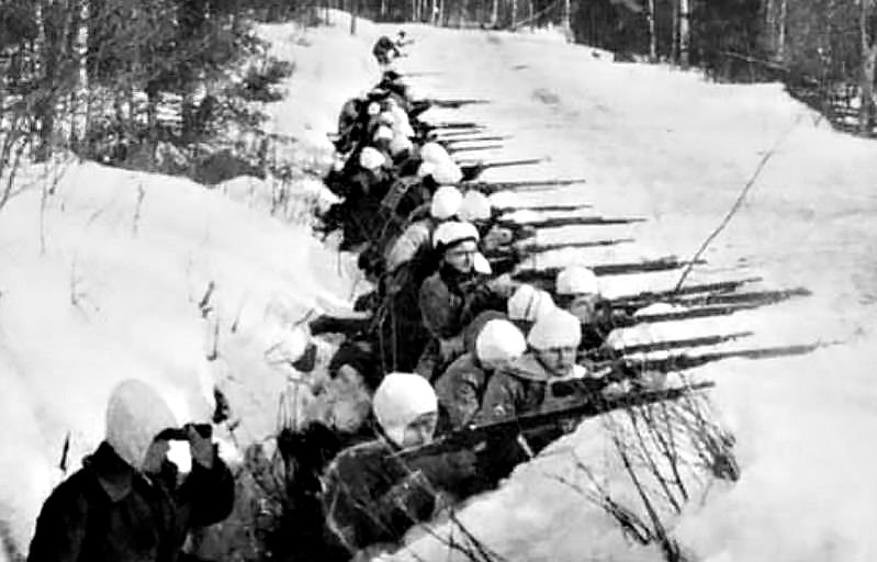 Белофинны в первую советско-финскую войну.