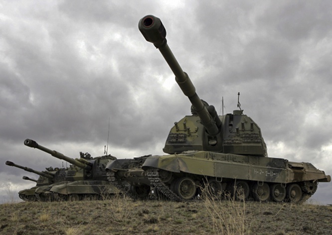 Российская самоходная артиллерийская установка «Коалиция-СВ».