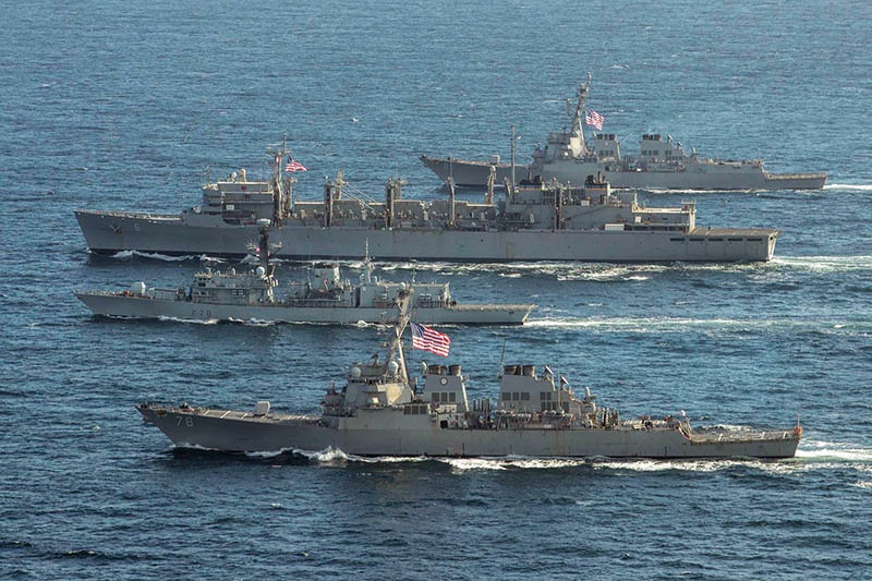 ВМС США сегодня постоянно присутствуют в арктических водах.