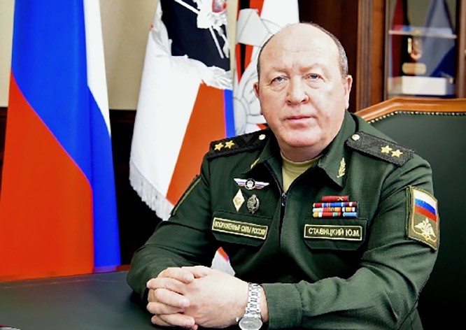 Начальник инженерных войск Вооружённых сил Российской Федерации генерал-лейтенант Юрий Ставицкий.