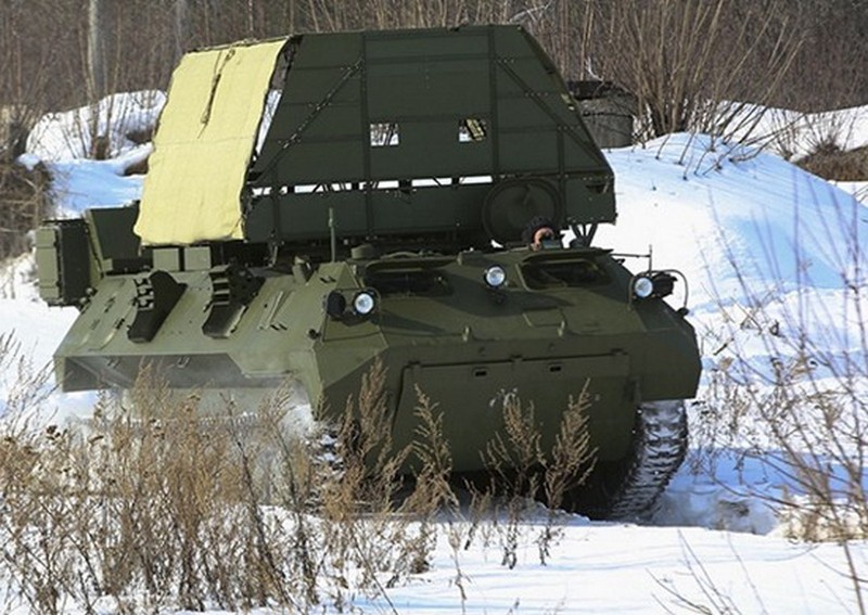 Устанавливаемый на боевые машины комплекс «Ртуть-БМ» способен защитить территорию площадью до 50 гектаров.