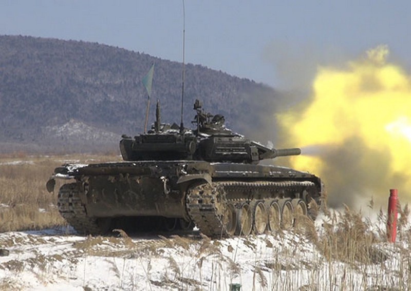 Камчатские танкисты стали победителями на флотском этапе конкурса «Танковый биатлон».