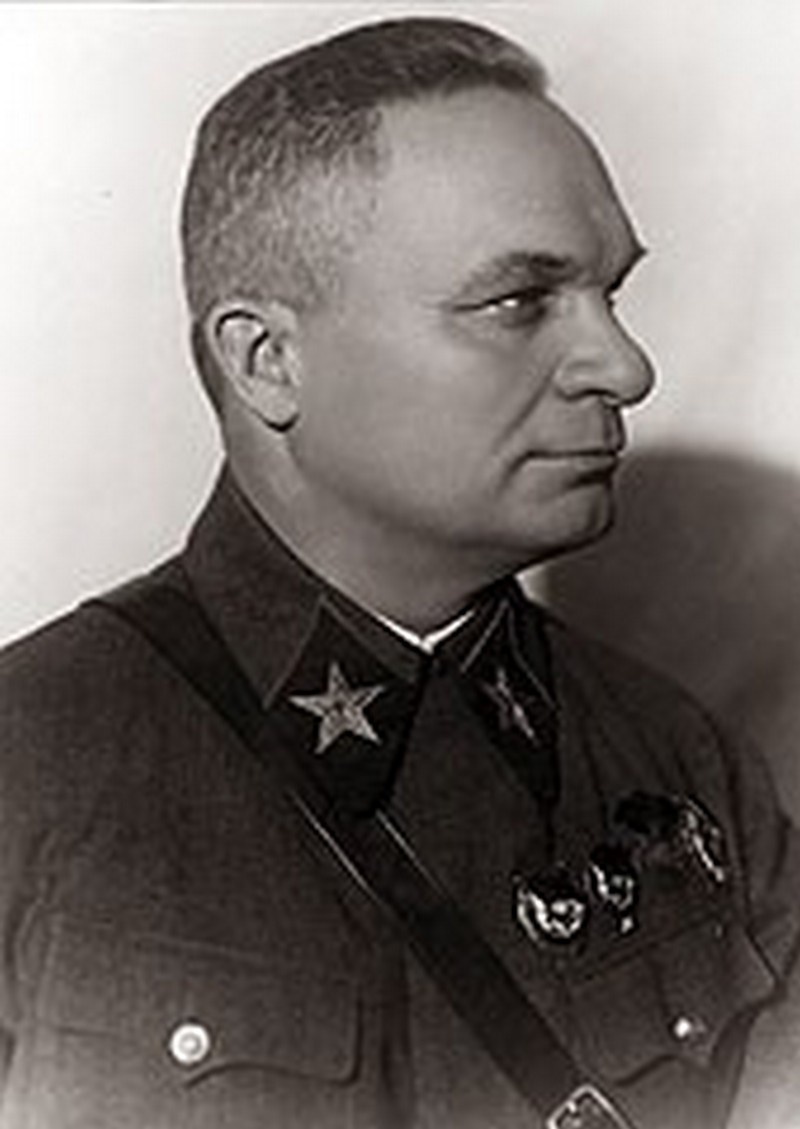 Командующий советским Южным фронтом Александр Ильич Егоров.