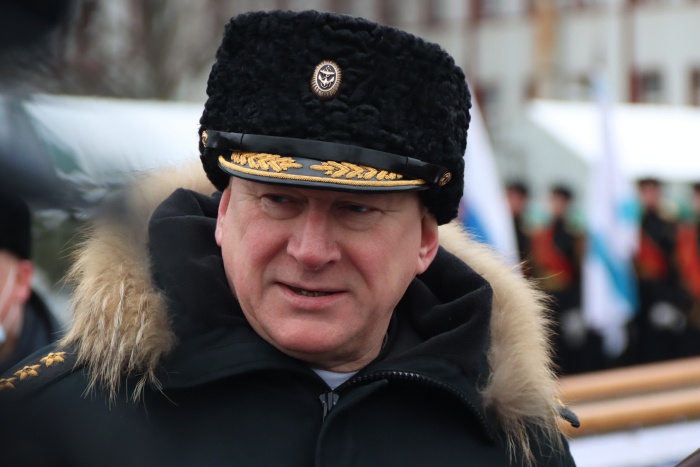 Главком ВМФ России адмирал Николай Евменов.