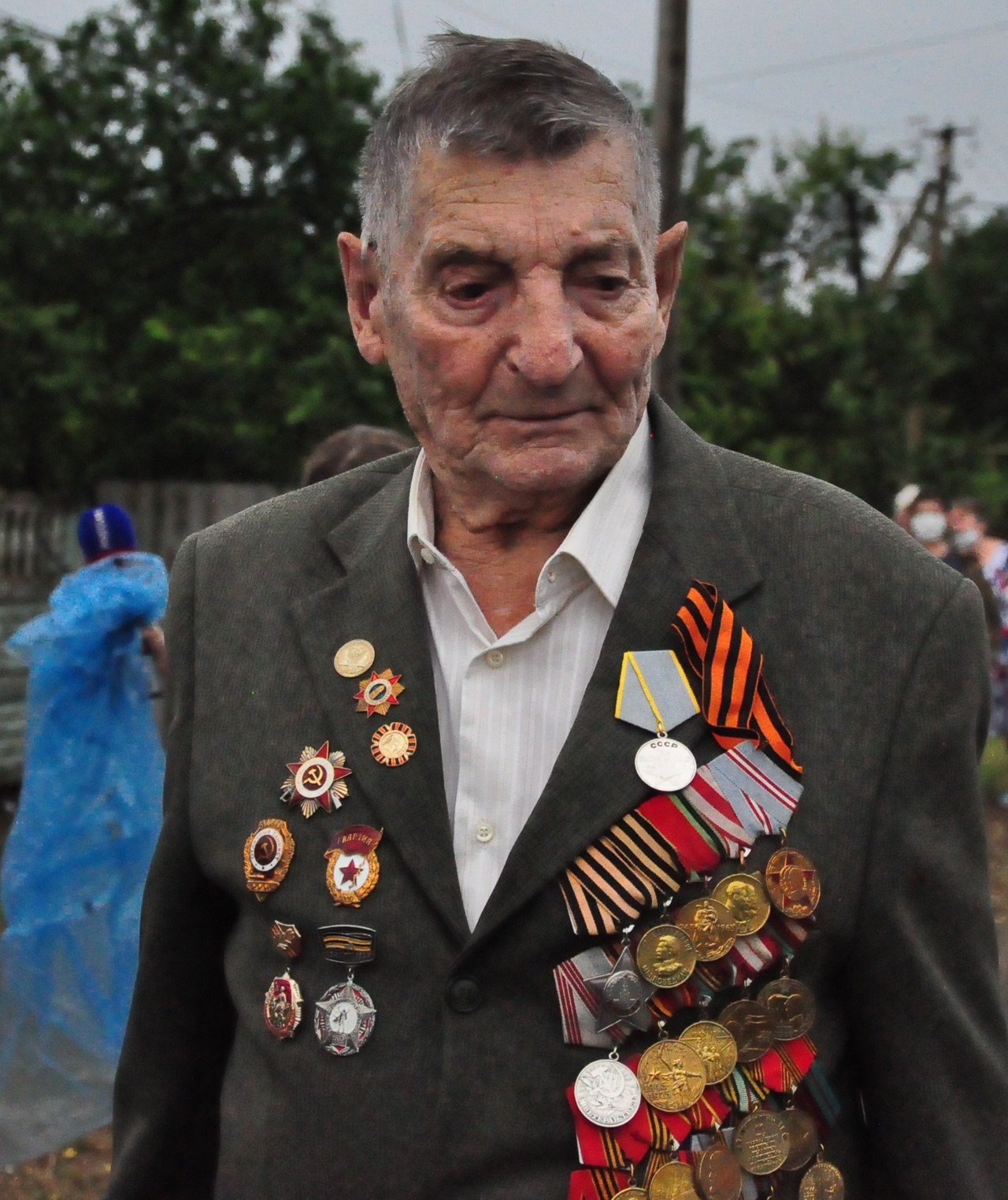 Медаль «За боевые заслуги» Ивана Зверева.