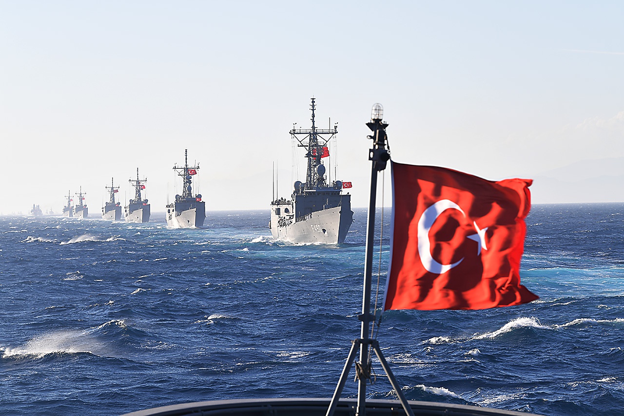 Турецкий черноморский флот.