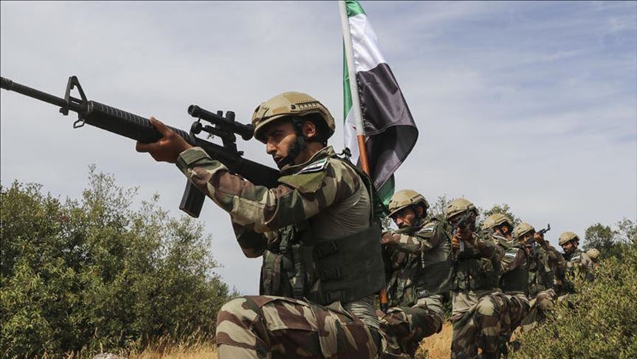 Бойцы «Сирийской свободной армии» (ССА) - марионетки Эрдогана.