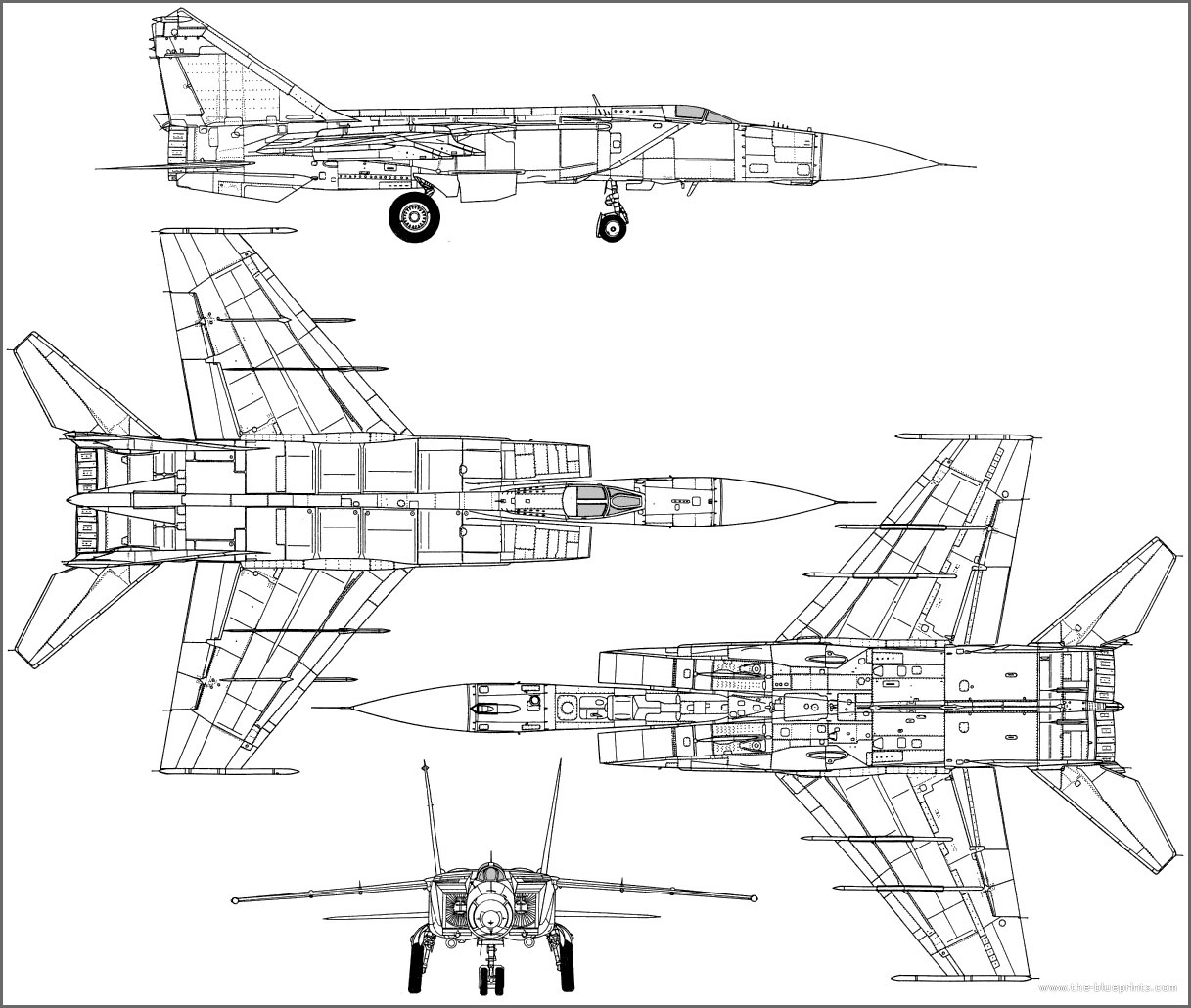 Миг-25 был разработан в ОКБ Артёма Микояна.