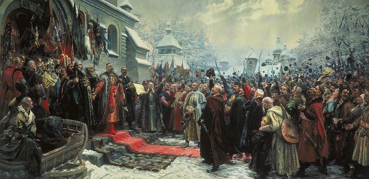 Война под предводительством Хмельницкого положила начало воссоединению западнорусских земель с исторической родиной.