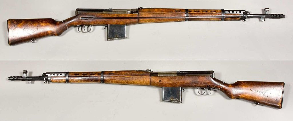 Самозарядная винтовка системы Токарева образца 1938 года СВТ-38.