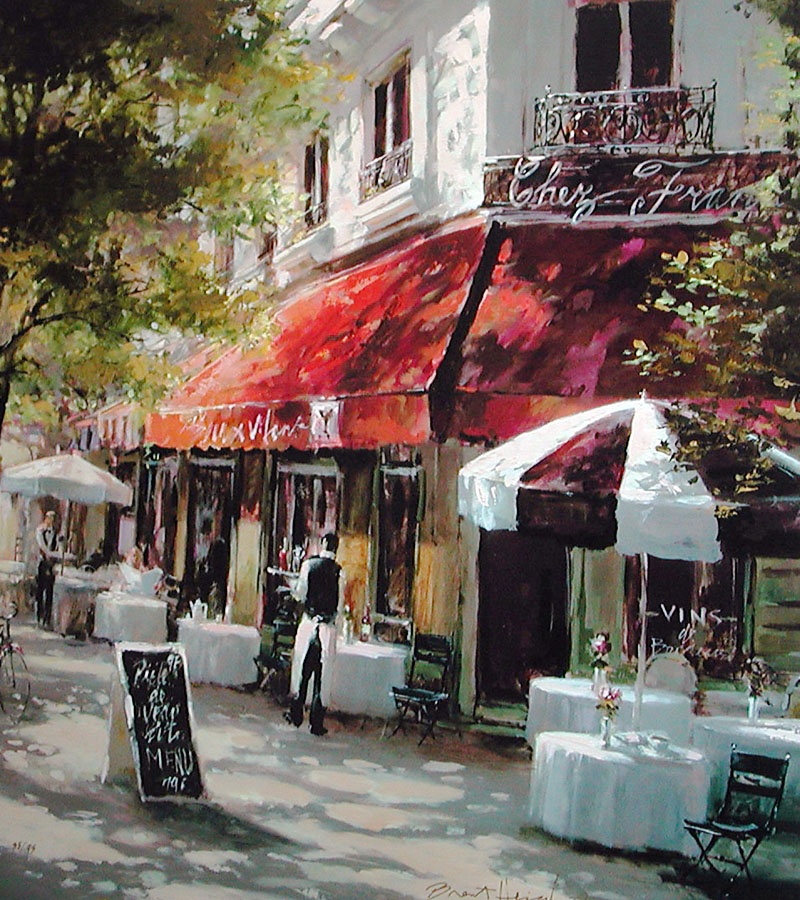 Может быть, именно в таком парижском кафе встречались Гектор и Клод.