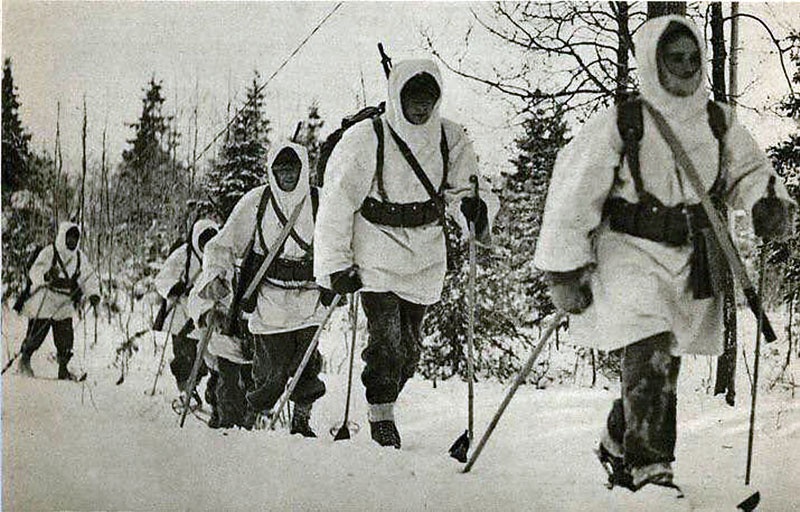 Бойцы Шведского добровольческого корпуса воевали против СССР на стороне Финляндии.