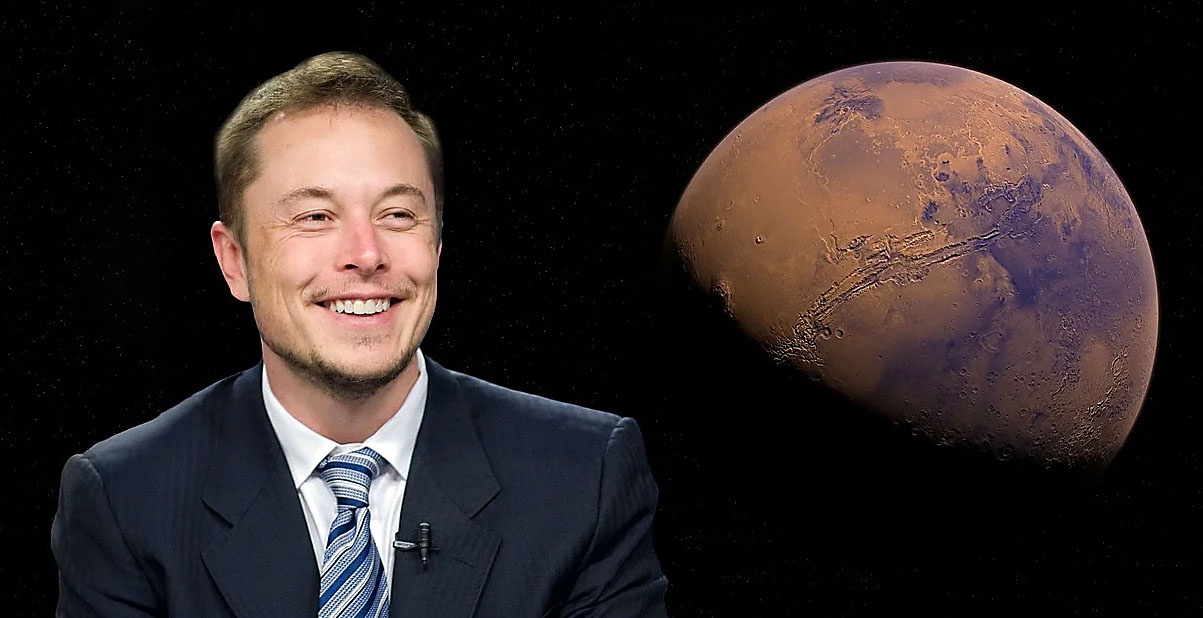Илон Маск обещает 1.000.000 колонистов на Марсе к 2050 году.