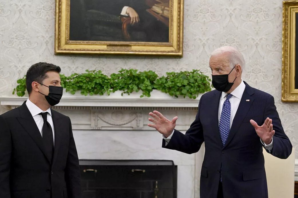 Встреча президента Украины Владимира Зеленского и президента США Джо Байдена: из Вашингтона Зеленский, если не делать хорошую мину при плохой игре, вернулся с пустыми руками.