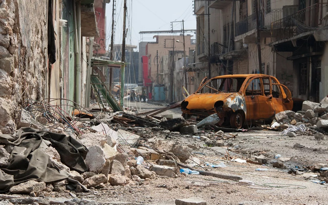 Американская авиация разбомбила в 2017 году миллионный город Мосул под предлогом того, что там находились боевики ИГИЛ.