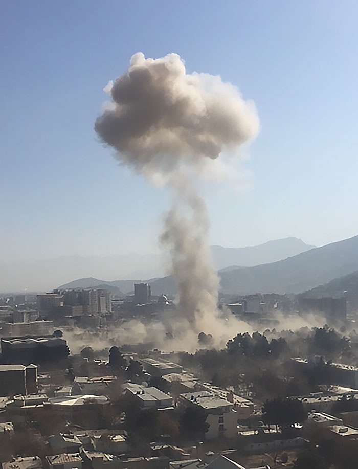 Очередной взрыв в Кабуле.